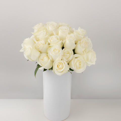 Proud White Rose Apron - Image