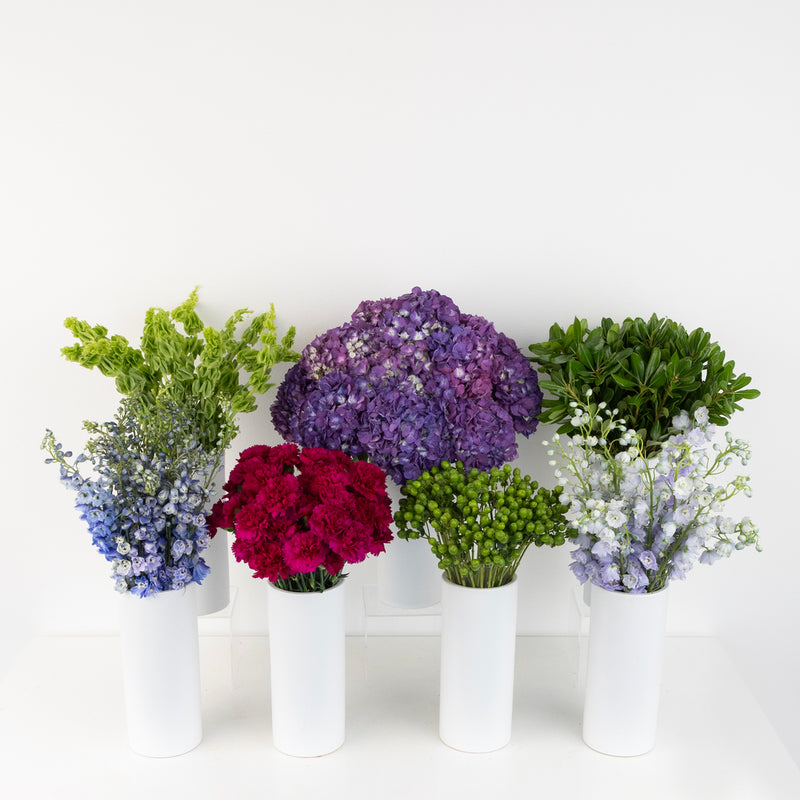 Purple Blooming Spring Diy Flower Kit Stem - Image