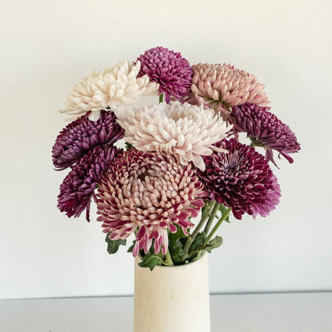 Purple Chrysanthemum Flower Kit Stem - Image