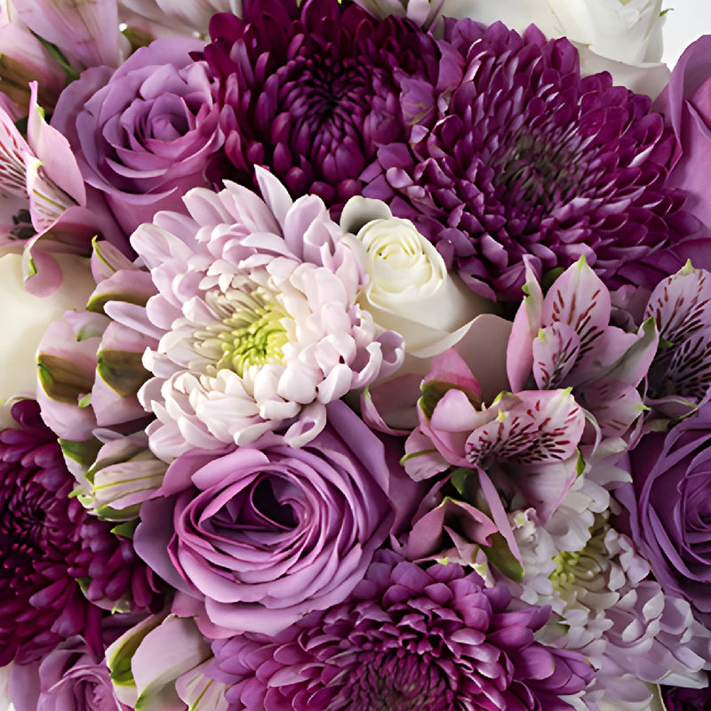 fresh purple flower diy weddings