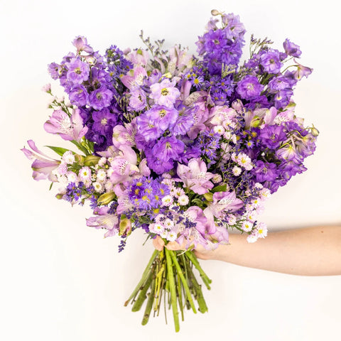 Purple Magic Diy Flower Kit Hand - Image