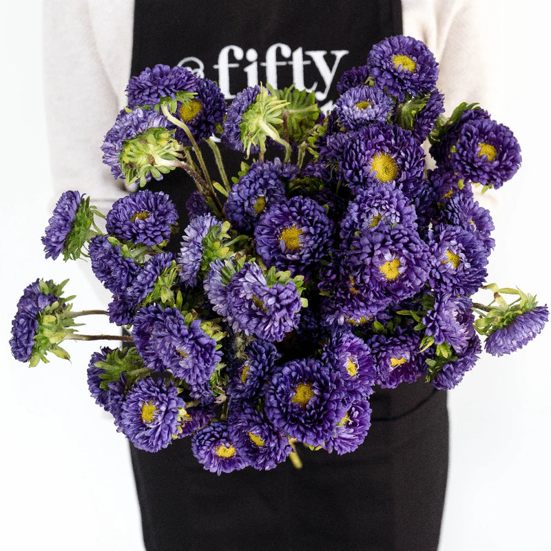 Purple Matsumoto Flowers Vase - Image