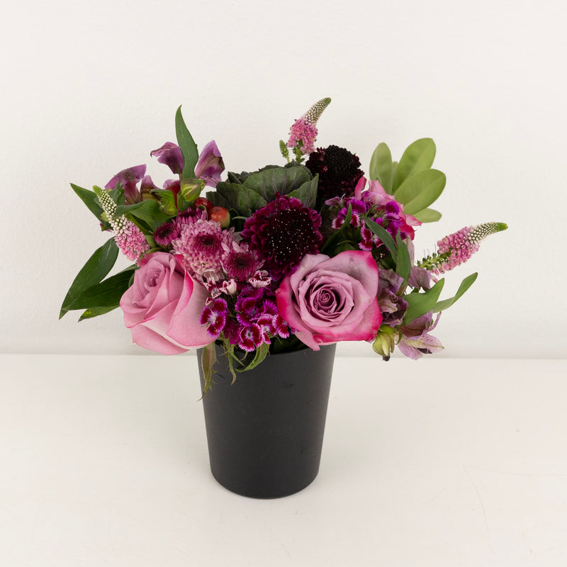 Purple Themed Event Flower Centerpieces Stem - Image