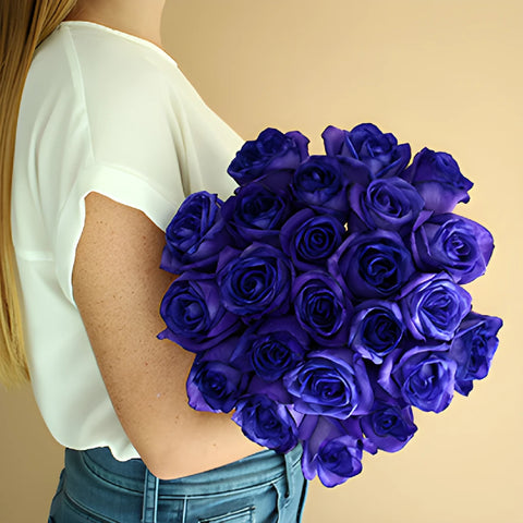 Purple Tinted Bunch in Arms