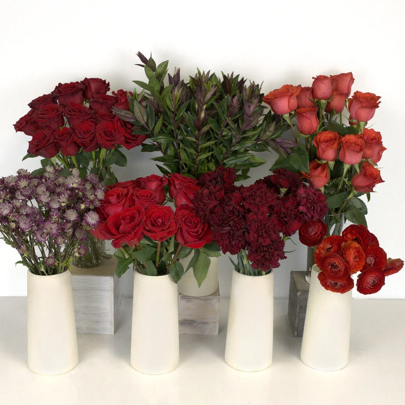 Red Agrogana Diy Flower Kit Hand - Image