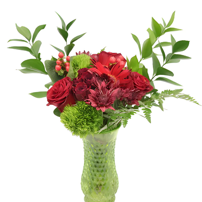 Red Classic Wedding Centerpieces