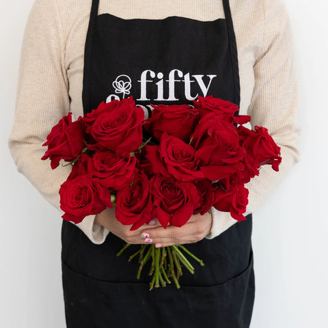 Red Ecuadorian Roses - Image