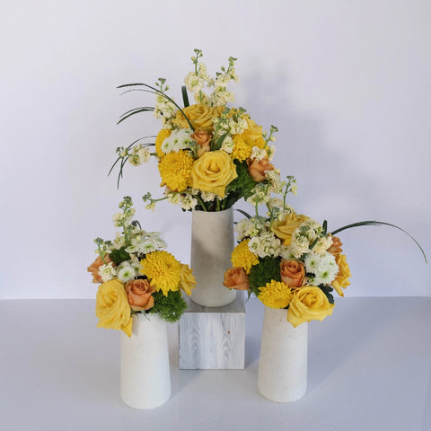 Rose At Dawn Centerpieces Vase - Image