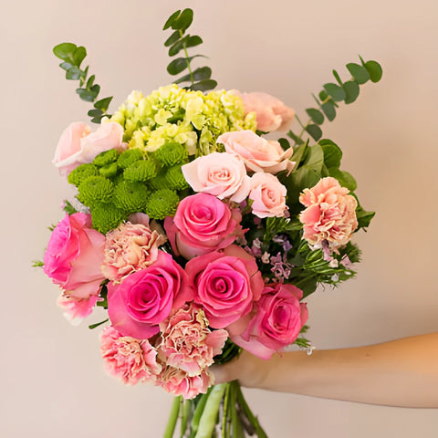 Mother's Tea for Two Rose Bouquet