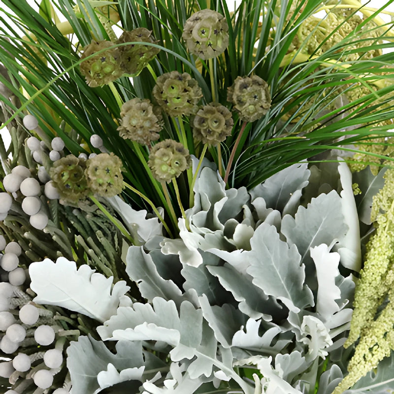 Rustic Wedding DIY Flower Kit Up Close