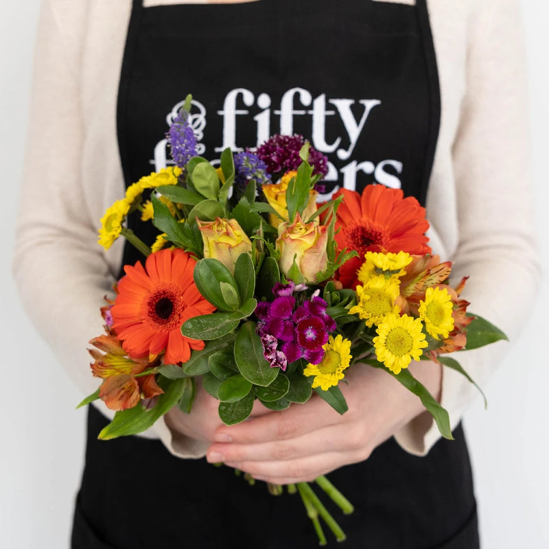 Salsa Themed Event Flower Centerpieces Apron - Image