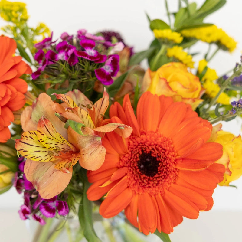 Salsa Themed Event Flower Centerpieces Hand - Image