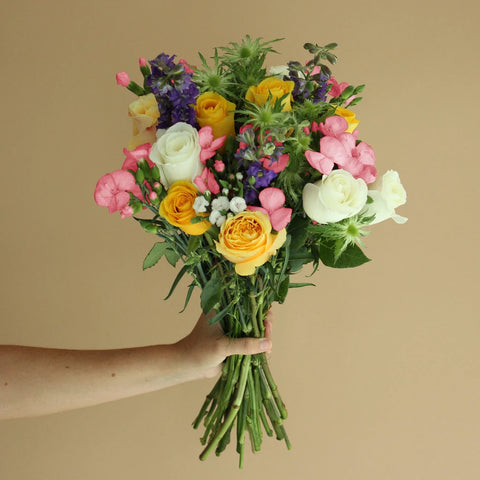 Save The Columbian Growers Flower Bouquet Close Up - Image