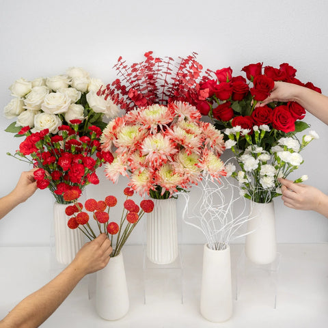 Scarlett Red Bouquet Bar Kit Close Up - Image