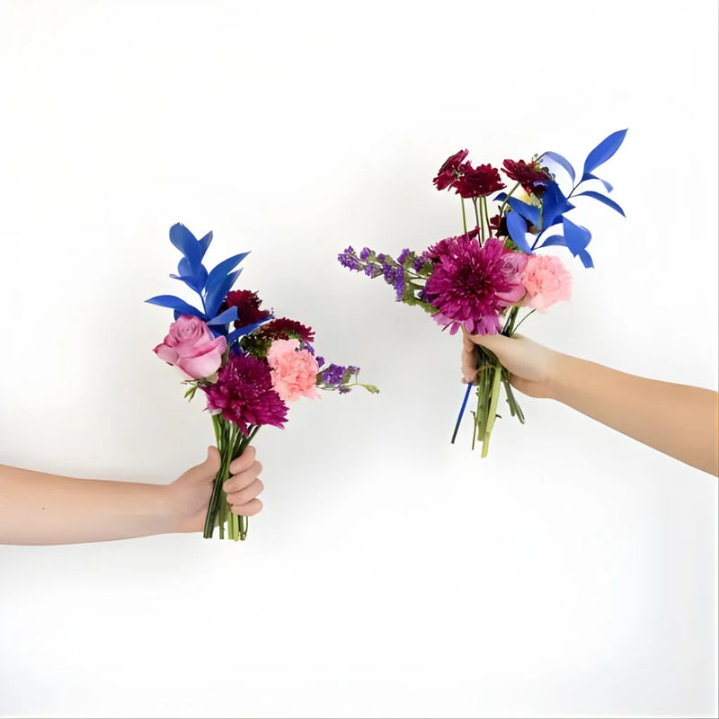 Bouquet made with sea witchery bouquet-bar flower kit 