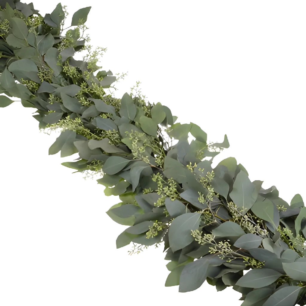 FiftyFlowers Seeded Eucalyptus Garland