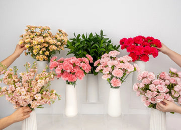 Shades Of Pink Bouquet Bar Kit Close Up - Image