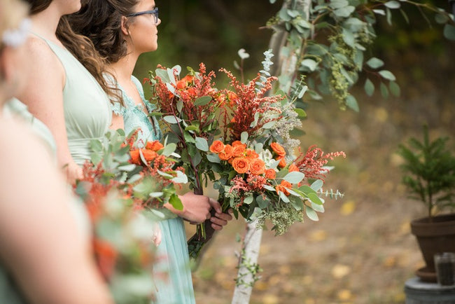 Bold Wildflower Wedding