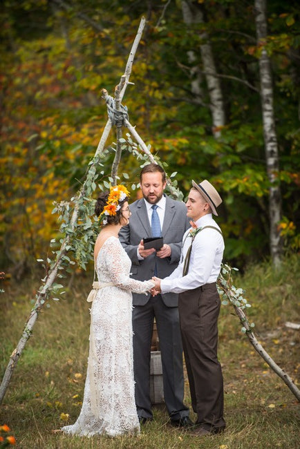 Bold Wildflower Wedding