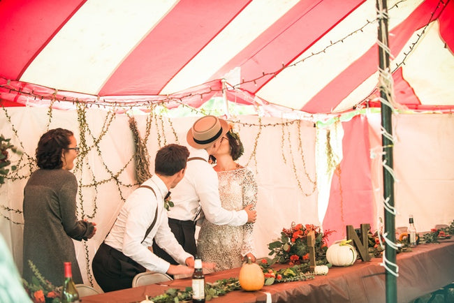 Bold Wildflower Wedding