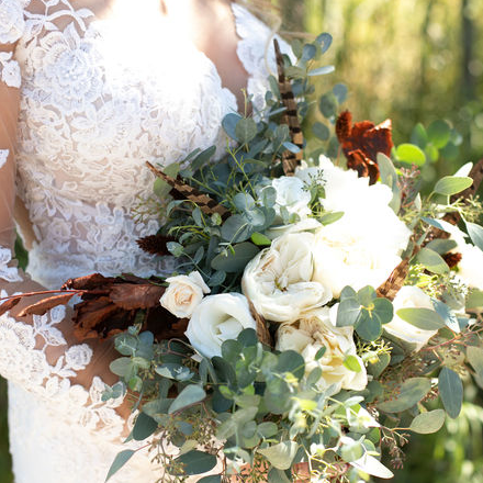 Simply Elegant Dried and Fresh Flower Wedding