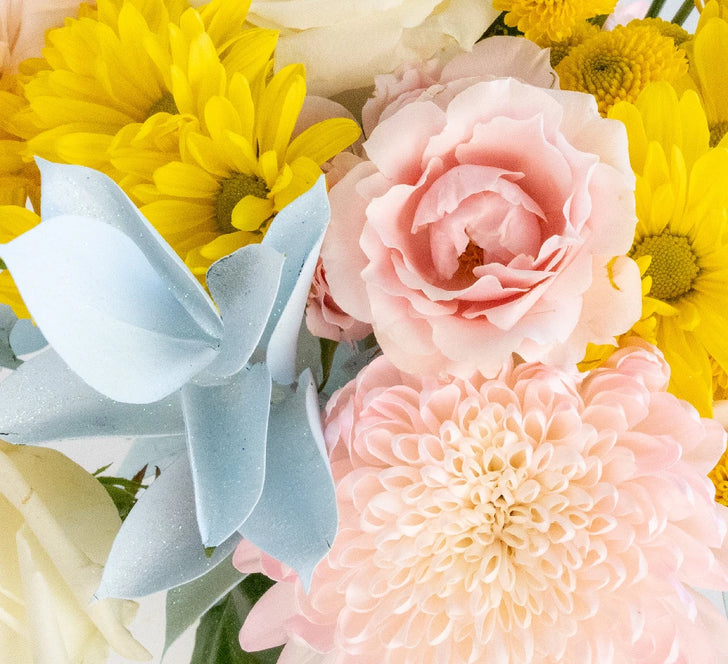 Sincerely Pink Diy Flower Kit Close Up - Image