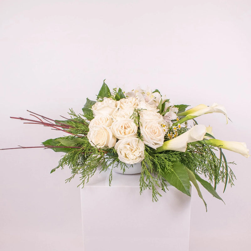 Snow Day Online Floral Class Arrangement