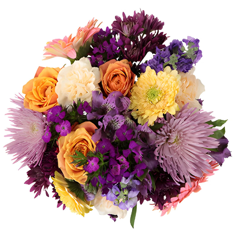 Pastel of The Ball Flower Centerpieces