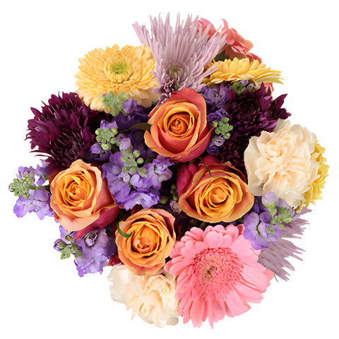 Pastel of The Ball Flower Centerpieces