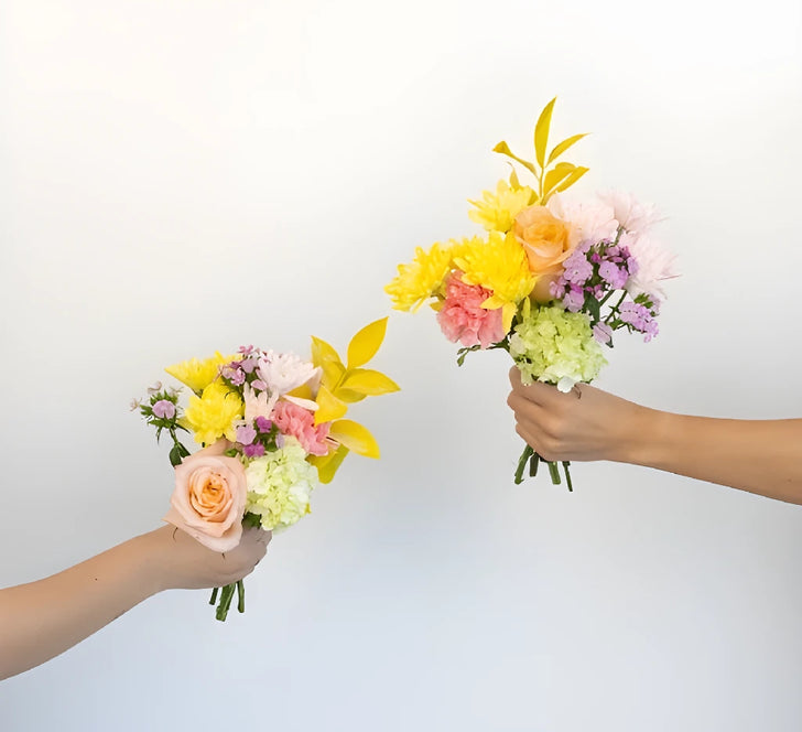 Spring Fling Bouquet Bar Flower Kit Recipe - Image