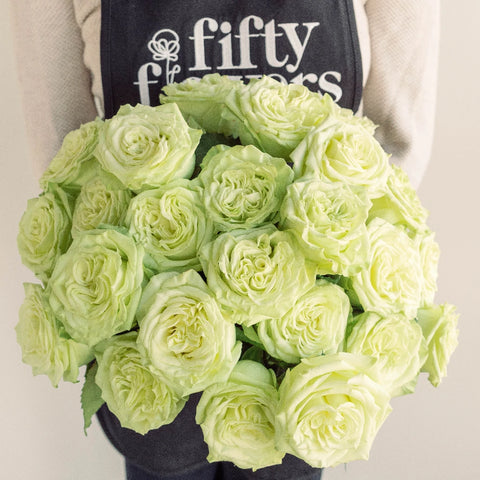 Spring Green Bulk Rose Apron - Image