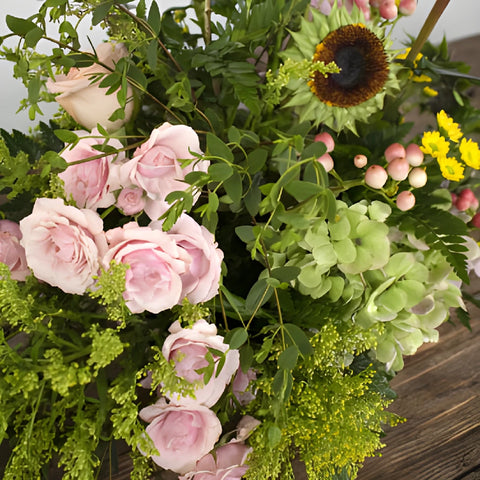 Peach Lemonade DIY Flower Design Class Kit