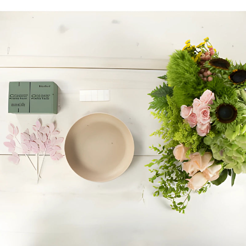 Peach Lemonade DIY Flower Design Class Kit