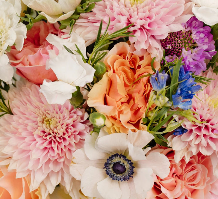Sugar Plum Diy Flower Kit Close Up - Image