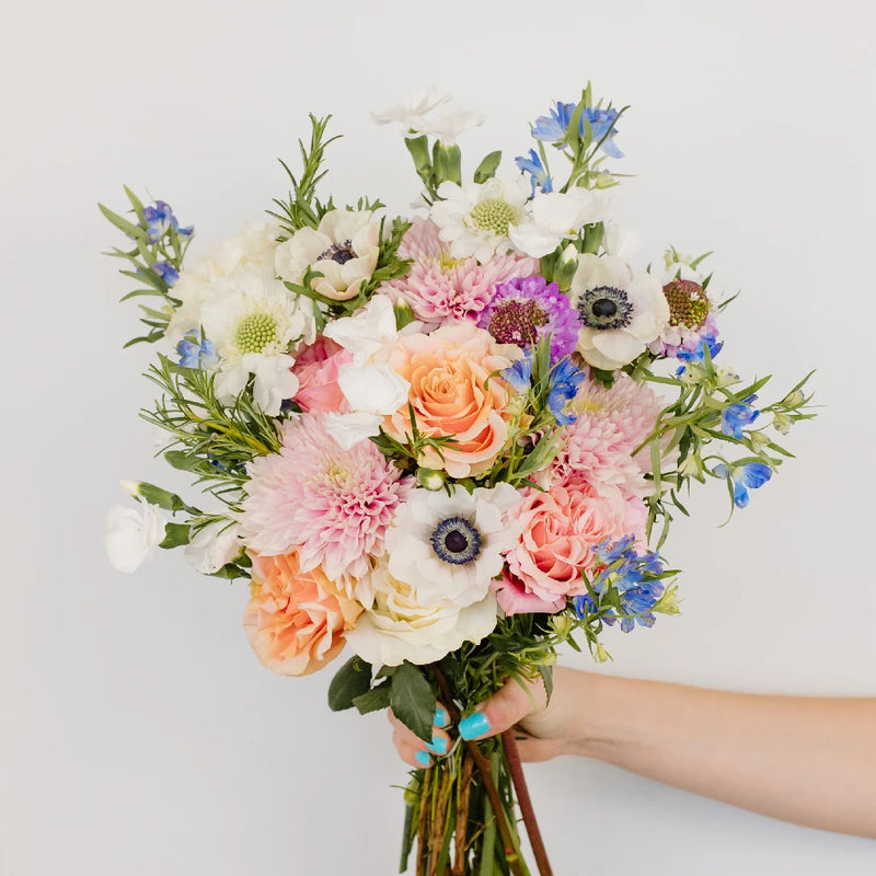 Sugar Plum Flower Arrangement Hand - Image