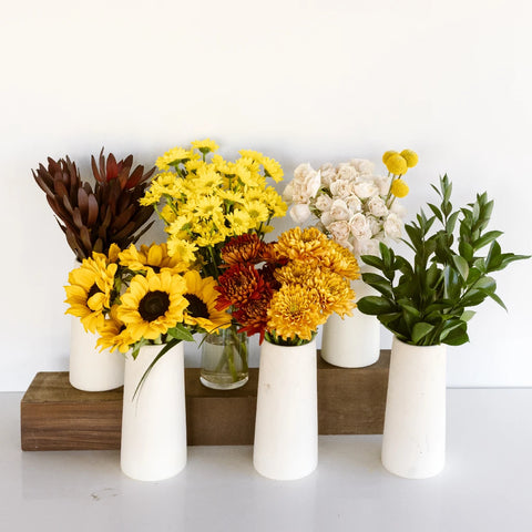 Sunflower And Mum Bouquet Bar Recipe - Image