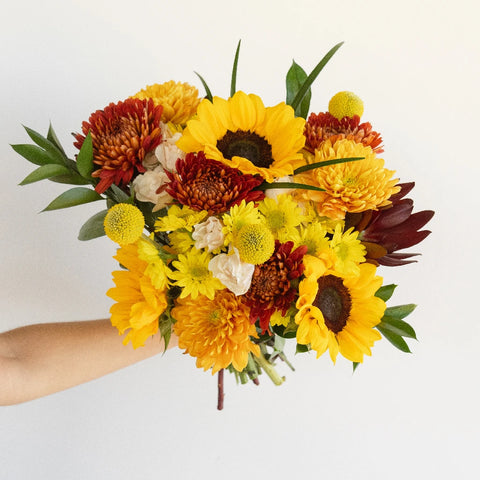 Sunflower Fields Diy Flower Kit Hand - Image