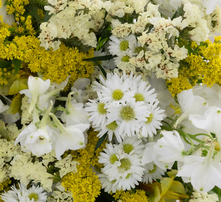 Sunny Magic Flower Bouquet Close Up - Image