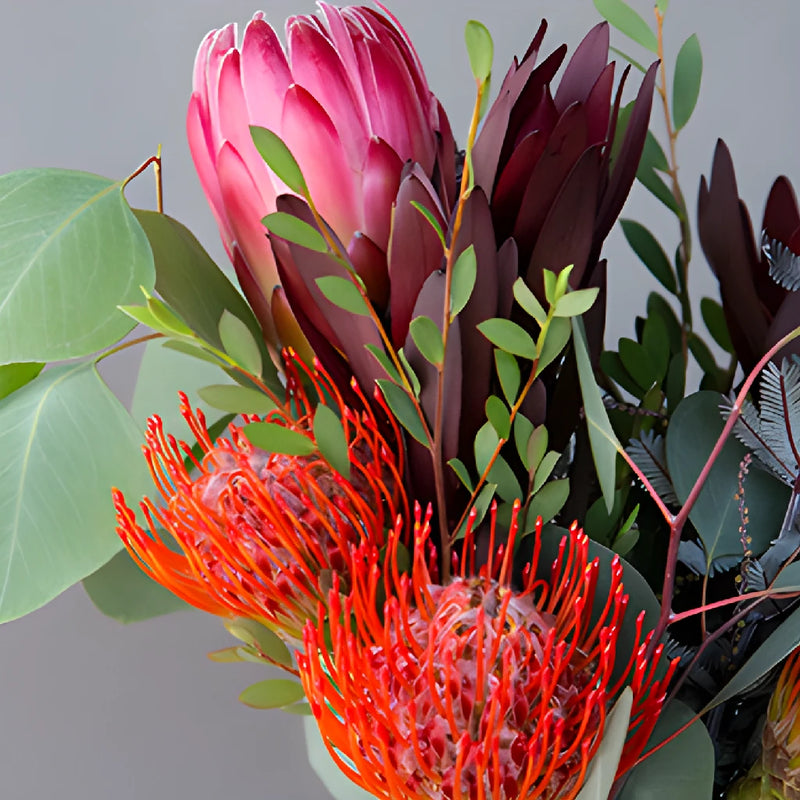 Sunset Lagoon DIY wedding flowers in vases