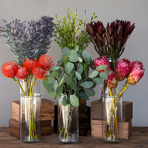 Sunset Lagoon DIY Wedding Flowers up close