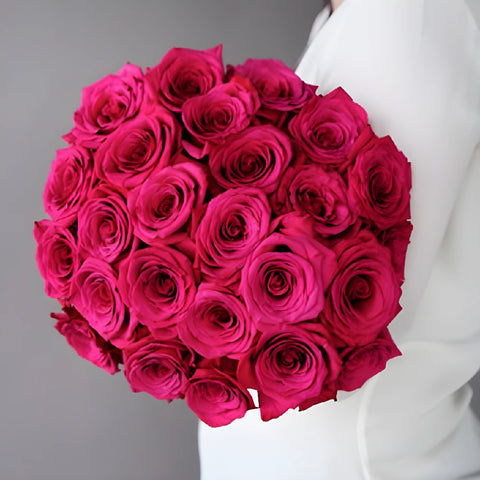 Sweet Treat Roseberry Pink Roses Hand - Image