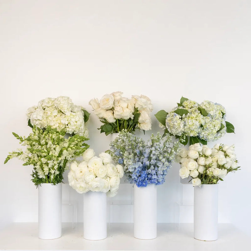 Timeless Dusty Blue Diy Flower Kit Stem - Image