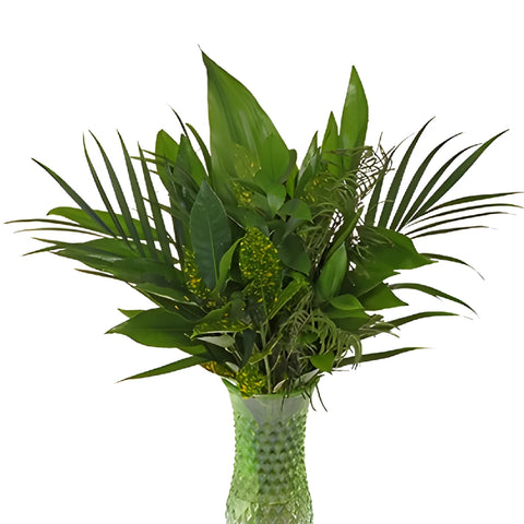 Touch of Yellow Greenery Centerpiece