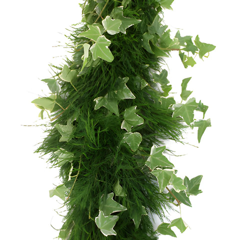 Tree Fern and Ivy Garland