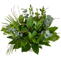 Hot Off the Press Greenery Centerpiece