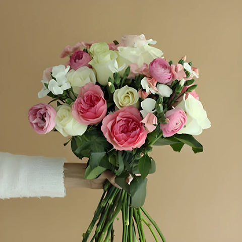 Valentines Day Rose Memories Arrangement Hand - Image