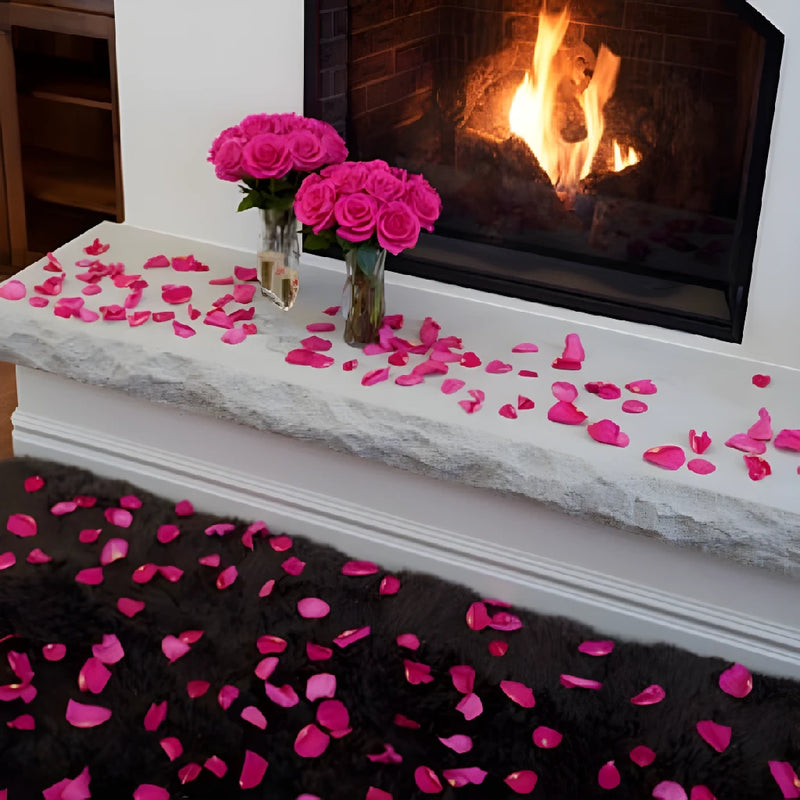 Valentine's Romantic Roses And Petals Combo Recipe - Image