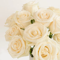 Vendela Ivory Roses Express Delivery Close Up - Image