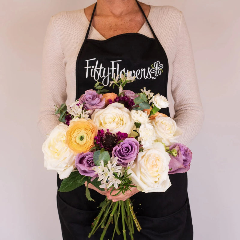 Vintage DIY Flower Combo in Hands