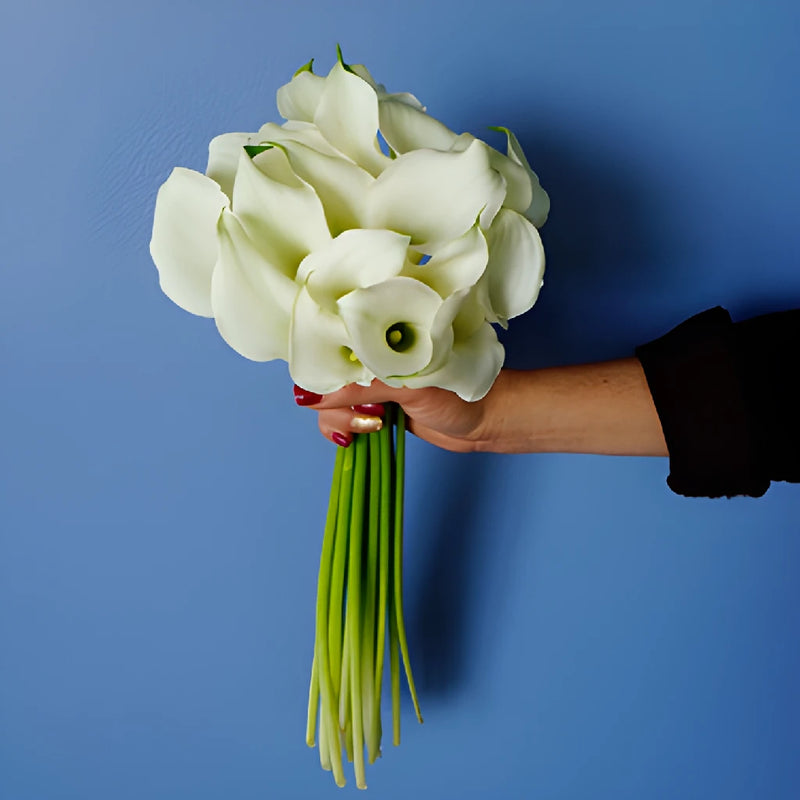 White Mini Calla Lily Centerpieces